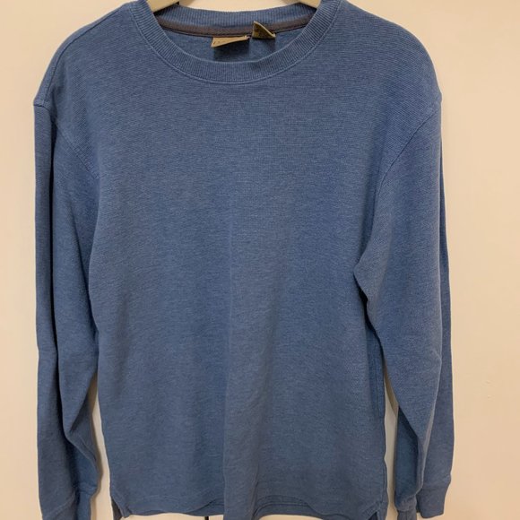LL Bean Light Blue Long Sleeve T Shirt (Medium) - Picture 1 of 2
